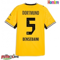 Camiseta Borussia Dortmund Ramy Bensebaini #5 Primera Equipación 2026-27 manga corta